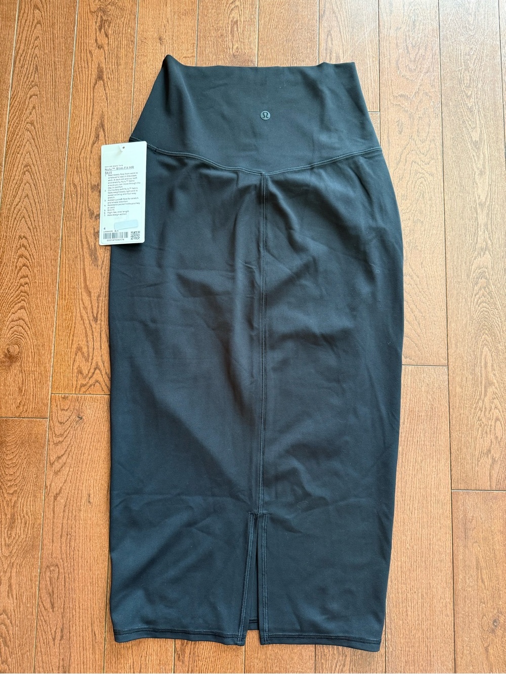 Lululemon slim fit HR skirt midi maxi align nulu black skirt